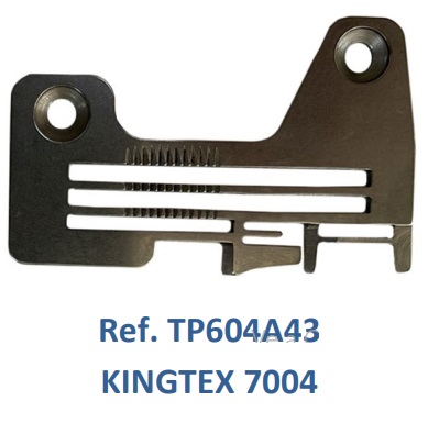 PLACA DE AGUJA REMALLADORA KINGTEX 7004
